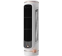 HELCEKOU Ventilateur électrique à Brise Douce et Confortable, 3 Vitesses, Tour, Utilisation Verticale ou Horizontale, sans pales, Portable, léger et Compact, idéal pour Un Bureau.