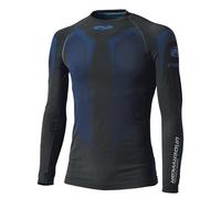 Held 3D-Skin Cool Top, femmes manches longues t-shirt fonctionne S Noir/Bleu Noir/Bleu