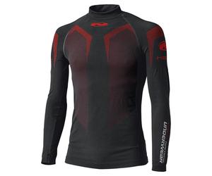 HELD 3D Skin Warm Top chemise fonctionnelle noir-rouge 3XL