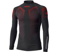 Held 3D Skin Warm Top Chemise fonctionnelle pour dames, noir/rouge, Taille L