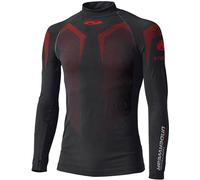 Held 3D Skin Warm Top Chemise fonctionnelle pour dames, noir/rouge, Taille S