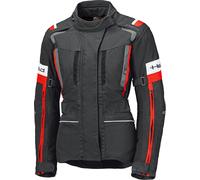 Held 4-Touring II Veste textile de moto de dames, noir-rouge, taille 2XL pour femmes