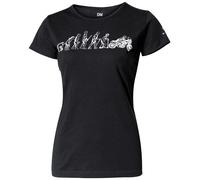 Held Evolution, t-shirt femmes DM Noir Noir