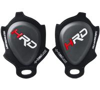 Held Action Slider Curseurs de genou, blanc-rouge pour femmes