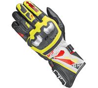 Held Akira RR Gants de moto, noir/jaune, Taille 10