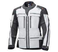 Held Atacama Top Blouson de moto en textile Gore-Tex, gris-rouge, taille M pour homme
