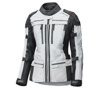 Held Atacama Top Gore-Tex Femme Veste Textile Moto, Gris/Rouge, Taille XL