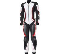 Held Ayana 3, Combinaison en cuir 1pcs. perforée femmes 42 Blanc/Noir/Rouge Blanc/Noir/Rouge