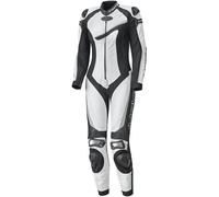 Held Ayana II Costume en cuir de moto pour femme d’une seule pièce, Blanc/Noir, Taille 76