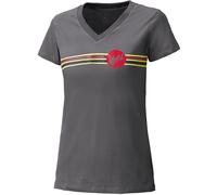 Held Be Heroic, t-shirt femme XL Gris/Rouge Gris/Rouge