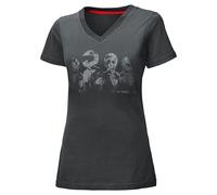Held Be Heroic T-shirt Dames, gris, taille M pour femmes