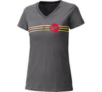 Held Be Heroic, t-shirt femme L Gris/Rouge Gris/Rouge