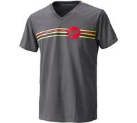 Held Be Heroic, t-shirt M Gris/Rouge Gris/Rouge