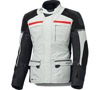 Held Carese 3, Veste textile Gore-Tex pour femmes XXL Gris Clair/Noir/Rouge Gris Clair/Noir/Rouge
