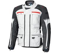Held Carese Evo GTX Veste textile de moto, Gris clair/rouge, Taille 5XL