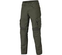 Held Creek 2 Cargo Pantalon textile moto, Vert militaire, Taille 40/32