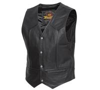 HELD Dillon gilet en cuir noir S