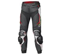 Held Grind II Pantalon de moto en cuir, noir-blanc-rouge, taille 50 pour homme