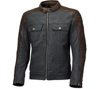 Held Jester 2 Blouson de moto en cuir/textile, noir-brun, taille M pour homme