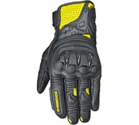 Held Kakuda Gants de moto, noir-jaune, taille L pour homme