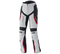 Held Link Pantalon textile de moto, Gris/Rouge, Taille Lang S