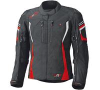 Held Luca Gore-Tex Blouson de moto, noir/rouge, Taille S