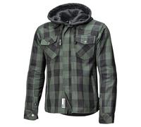 Held Lumberjack II, chemise/veste textile L Noir/Vert Noir/Vert