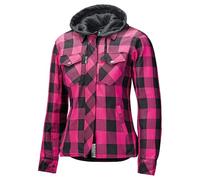 Held Lumberjack II, chemise/veste textile femmes XL Noir/Fuchsia Noir/Fuchsia