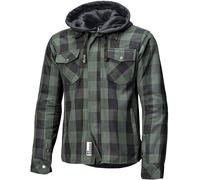 Held Lumberjack II, chemise/veste textile XL Noir/Vert Noir/Vert