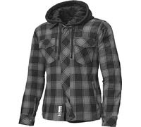 Held Lumberjack II Veste textile de moto, noir-gris, taille 2XL pour homme