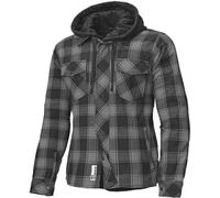 Held Lumberjack II Veste textile de moto, noir-gris, taille M pour homme