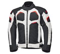 Held Manzano, veste textile imperméable XL Gris Clair/Noir/Rouge Gris Clair/Noir/Rouge