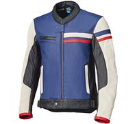 Blouson cuir HELD Midway bleu-rouge-blanc 50