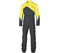Held Monsun II Combinaison de pluie moto une pièce, noir-jaune, taille S pour homme