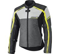 Held Renegade Veste textile de moto imperméable, gris/jaune, Taille 4XL