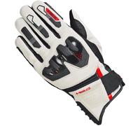 Held Sambia 2 Gants de moto, Noir/Sable/Rouge/Blanc, Taille 9