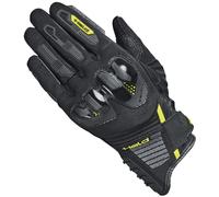 Held Sambia 2 Gants de moto pour femmes, noir/jaune, Taille K-6