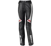 Held Sarana Pantalon en cuir de moto pour femmes, Noir/Blanc, Taille 38