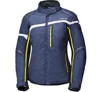 Held Silara, veste textile imperméable pour femmes XXL Bleu Foncé/Noir/Jaune Néon Bleu Foncé/Noir/Jaune Néon