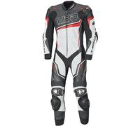 Held Slade II Costume en cuir de moto one piece, Noir/Blanc/Rouge, Taille 54