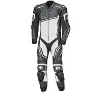Held Slade II Costume en cuir de moto one piece, Noir/Blanc, Taille 56