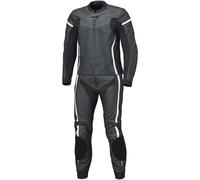 Held Spire 2 Combinaison en cuir de moto deux pièces, Noir/Blanc, Taille 102