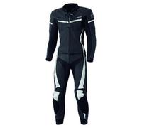 Held Spire Costume en cuir de moto de deux pièces, noir-blanc, taille 48 pour homme