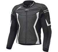 Held Street 3.0 Veste de moto en cuir, Noir/Blanc, Taille 50