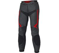 Held Street Rocket 4, pantalon en cuir perforé 56 Noir/Rouge Néon Noir/Rouge Néon