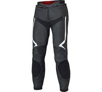 Held Street Rocket 4 Pantalon de moto en cuir, noir-blanc, taille 26 pour homme