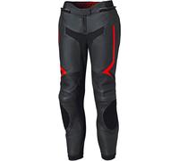 Held Street Rocket 4, pantalon en cuir perforé femmes 46 Noir/Rouge Néon Noir/Rouge Néon
