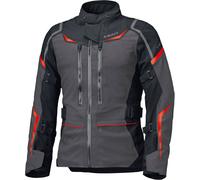 Held Tavino, veste textile imperméable XL Gris Foncé/Noir/Rouge Gris Foncé/Noir/Rouge