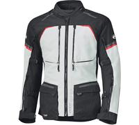 Held Tridale Top Veste textile de moto imperméable, noir-gris-rouge, taille 4XL pour homme