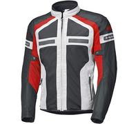 Held Tropic 3.0 Veste textile de moto, Gris/Rouge, Taille XS